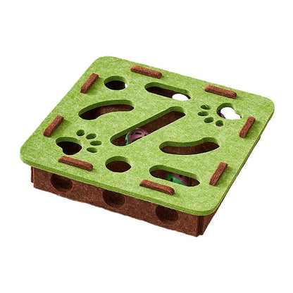 Kovapet™ 'Hide & Seek' Interactive Cat Puzzle Box | Enrichment Toy for Indoor Cats