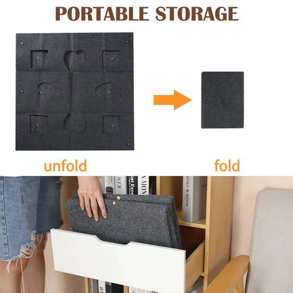 Collapsible cat play mat easy storage portable design for apartments