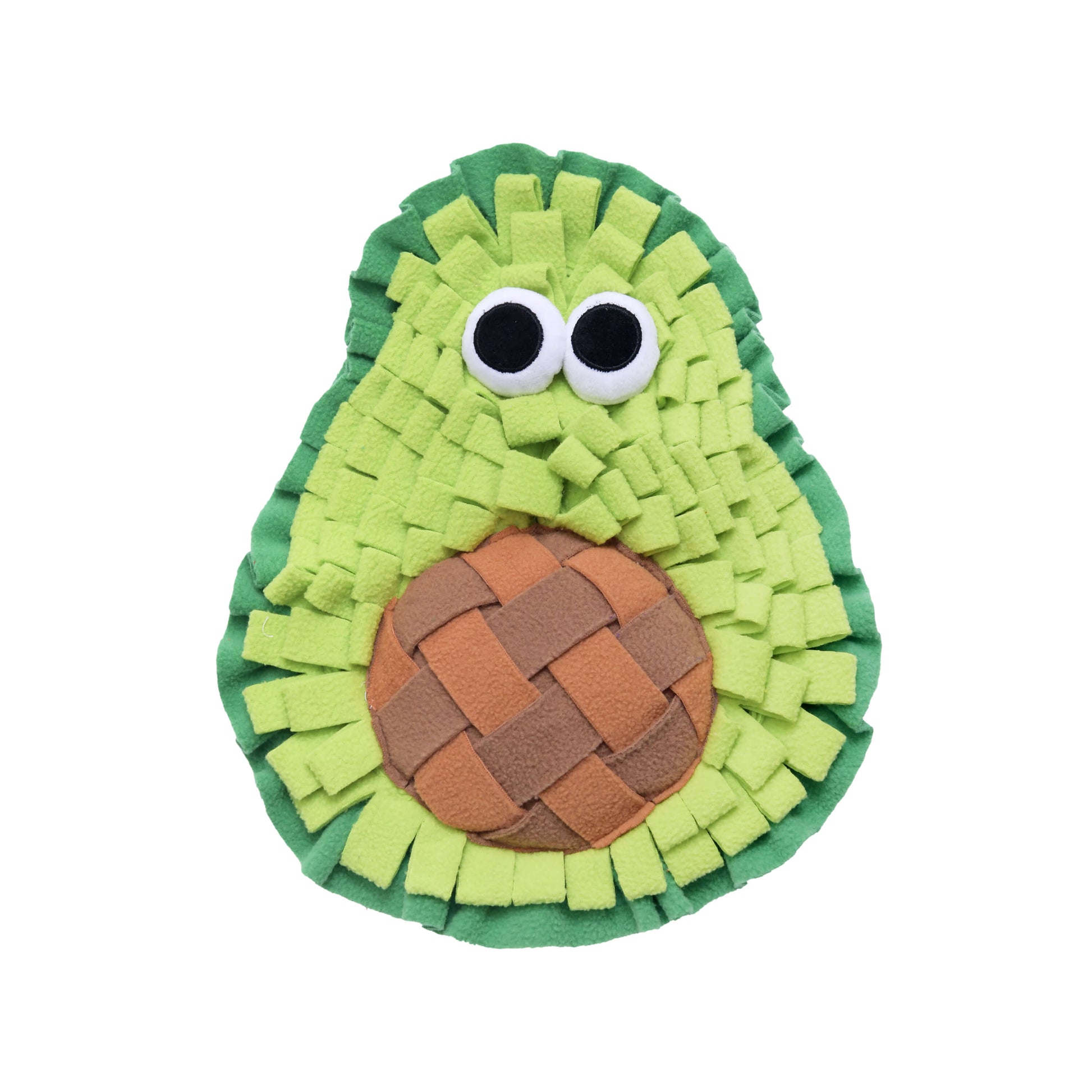 Avocado shape dog treat puzzle mat for nose work