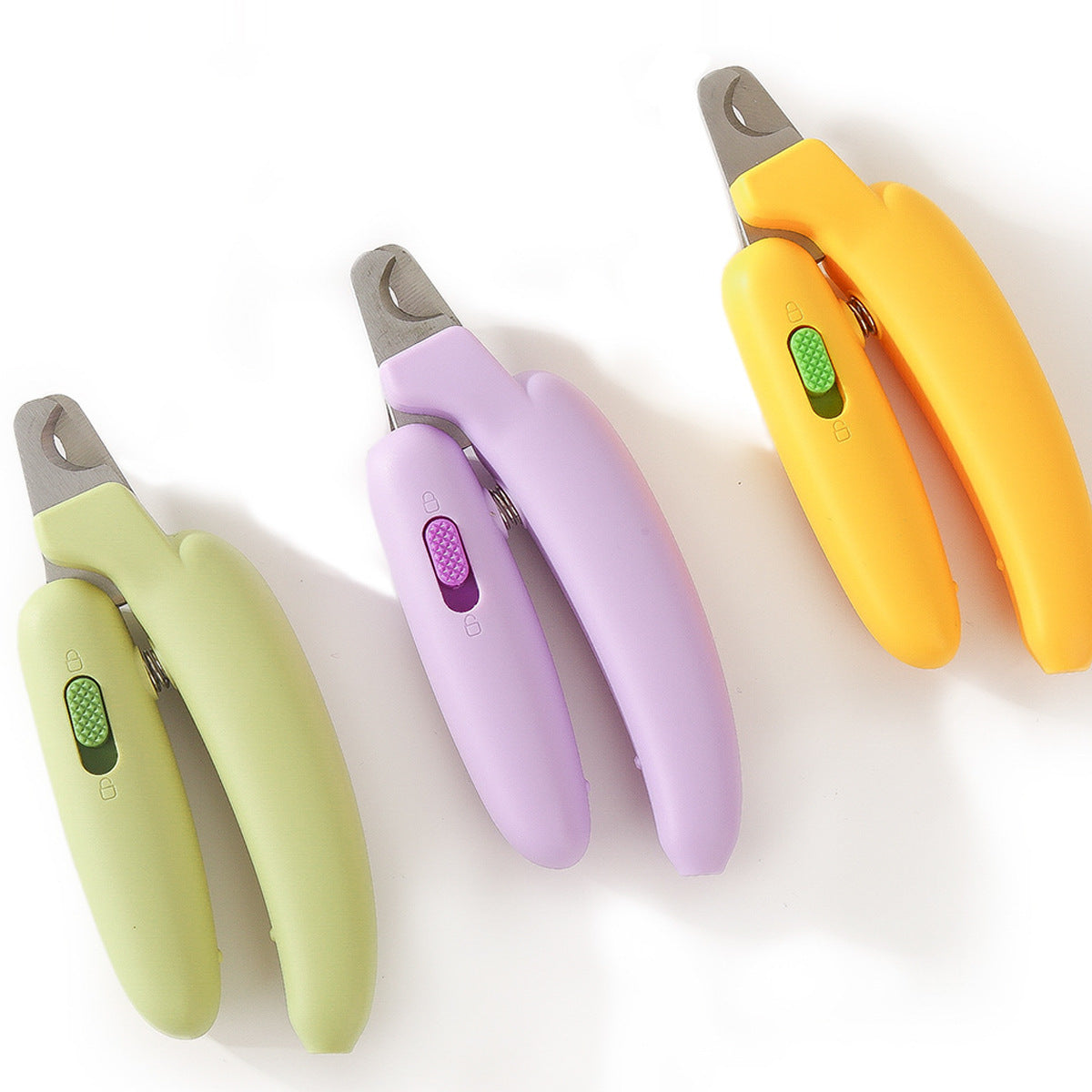 Kovapet™ 'Go-Bananas' Safety Lock Pet Nail Clippers | Ergonomic Trimmer for Dogs & Cats