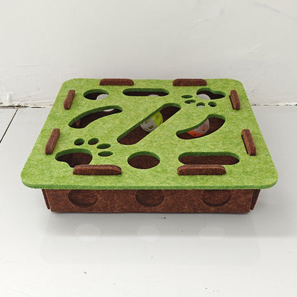 Kovapet™ 'Hide & Seek' Interactive Cat Puzzle Box | Enrichment Toy for Indoor Cats