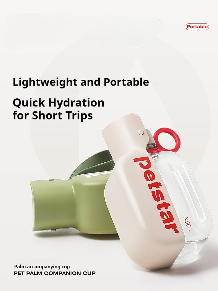 Portable dog hydration bottle comparison 12oz and 18oz